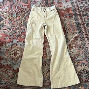 corduroy flare jeans